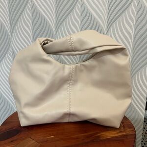 SHEIN Cream Hobo Bag